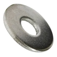 #10 USS FLAT WASHER STEEL ZINC CLEAR ROHS